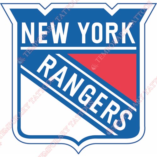 New York Rangers Customize Temporary Tattoos Stickers NO.241